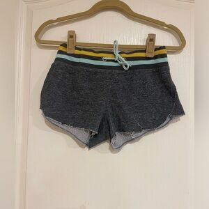 Live Love Dream grey shorts​​​​​​